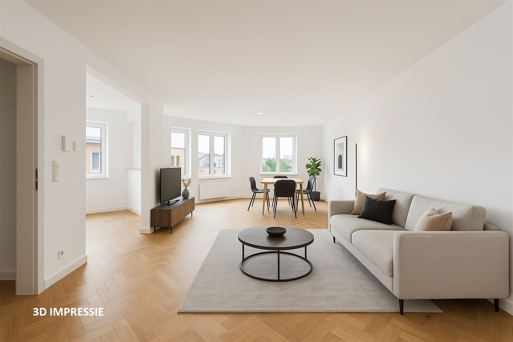 Opbrengsteigendom - 2 appartementen + handelspand te Lier foto 3