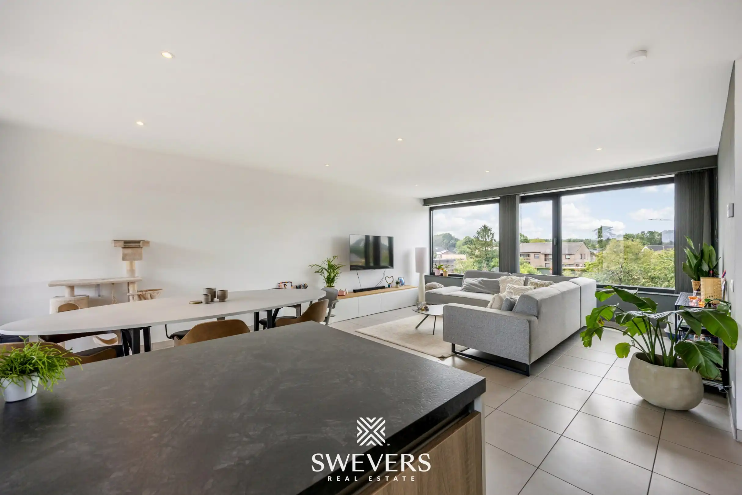 Modern appartement met 2 slaapkamers en 2 terrassen op een gunstige locatie in Houthalen foto 5