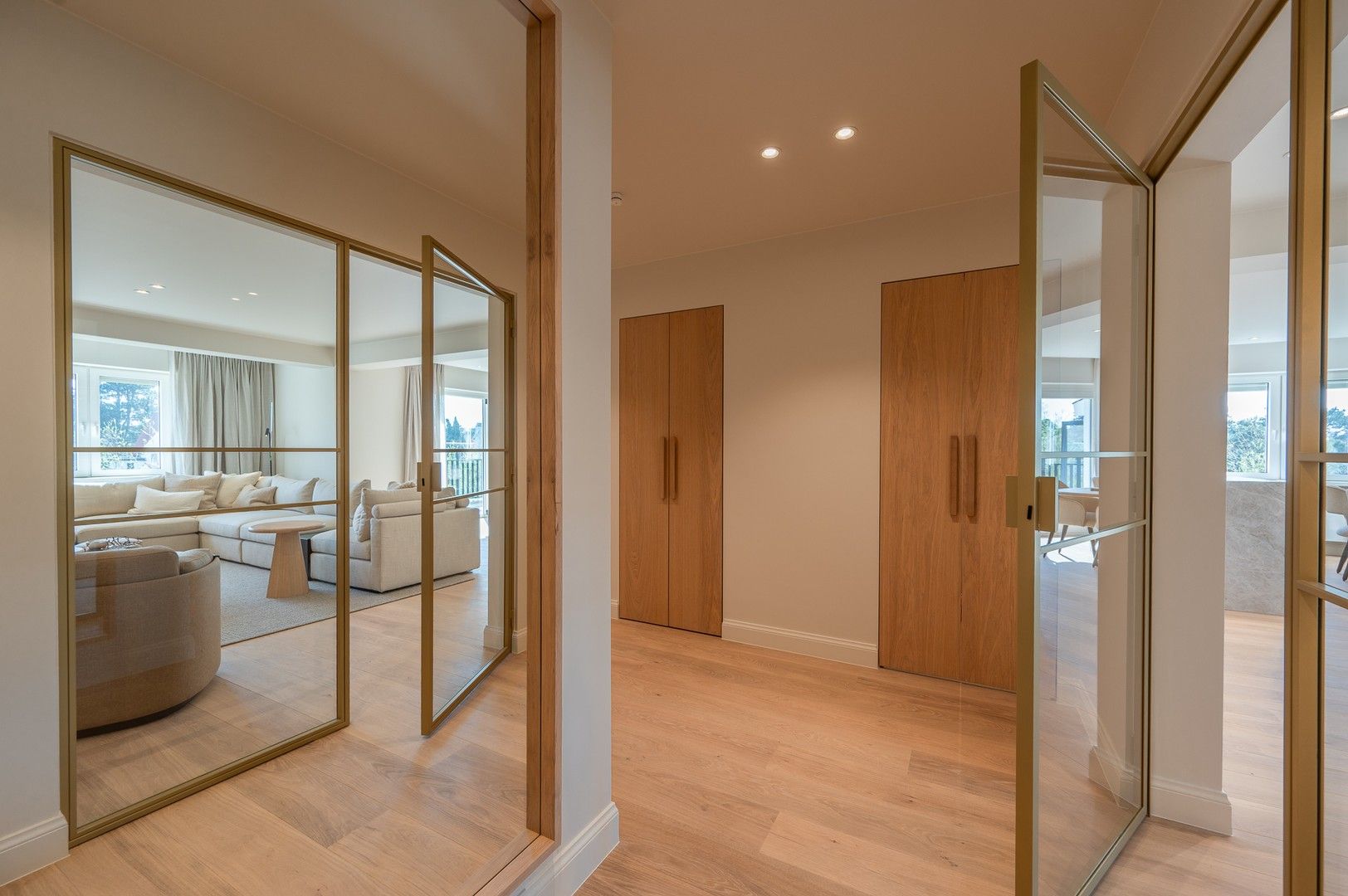 Subliem gerenoveerd hoekappartement met een schitterend zicht op de villa's van het Zoute. foto 17
