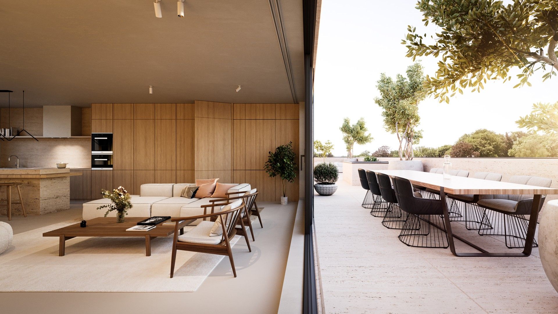 PENTHOUSE - TERRASSEN +/- 89 M² foto {{pictureIndex}}