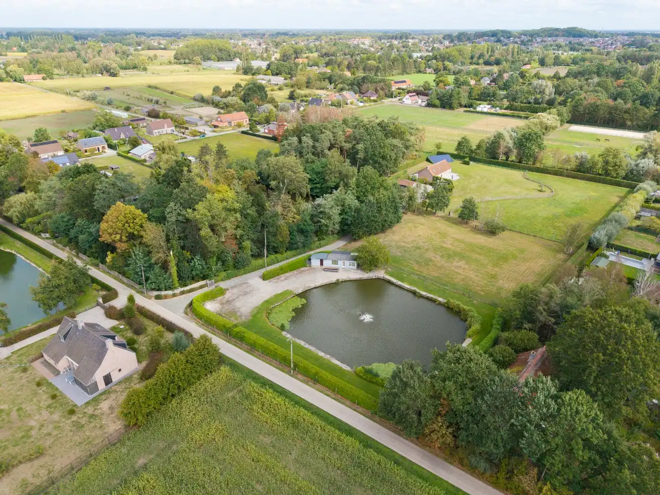 Gerenoveerde villa met bijgebouw en vijver op een perceel van 1,8 ha te Putte foto 46