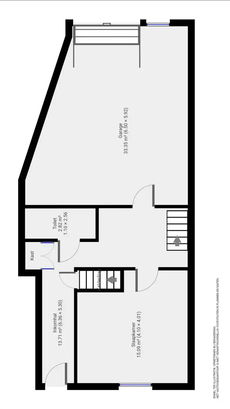 Uiterst mooie rijwoning met 3 grote slpks en garage te Tienen foto 32