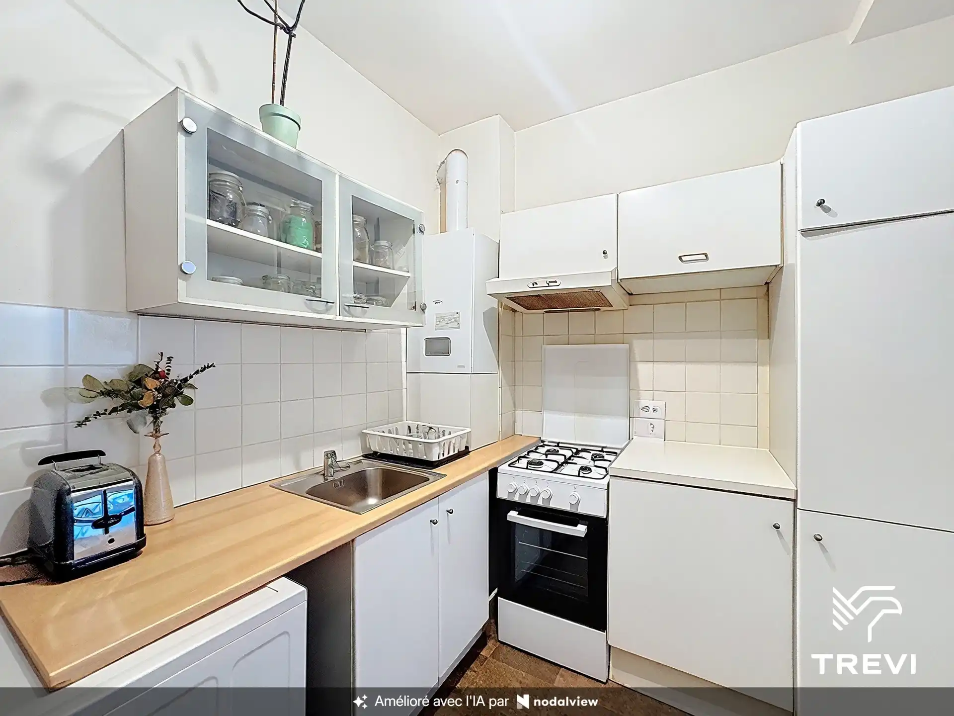 1 slaapkamer appartement met tuin  foto 4
