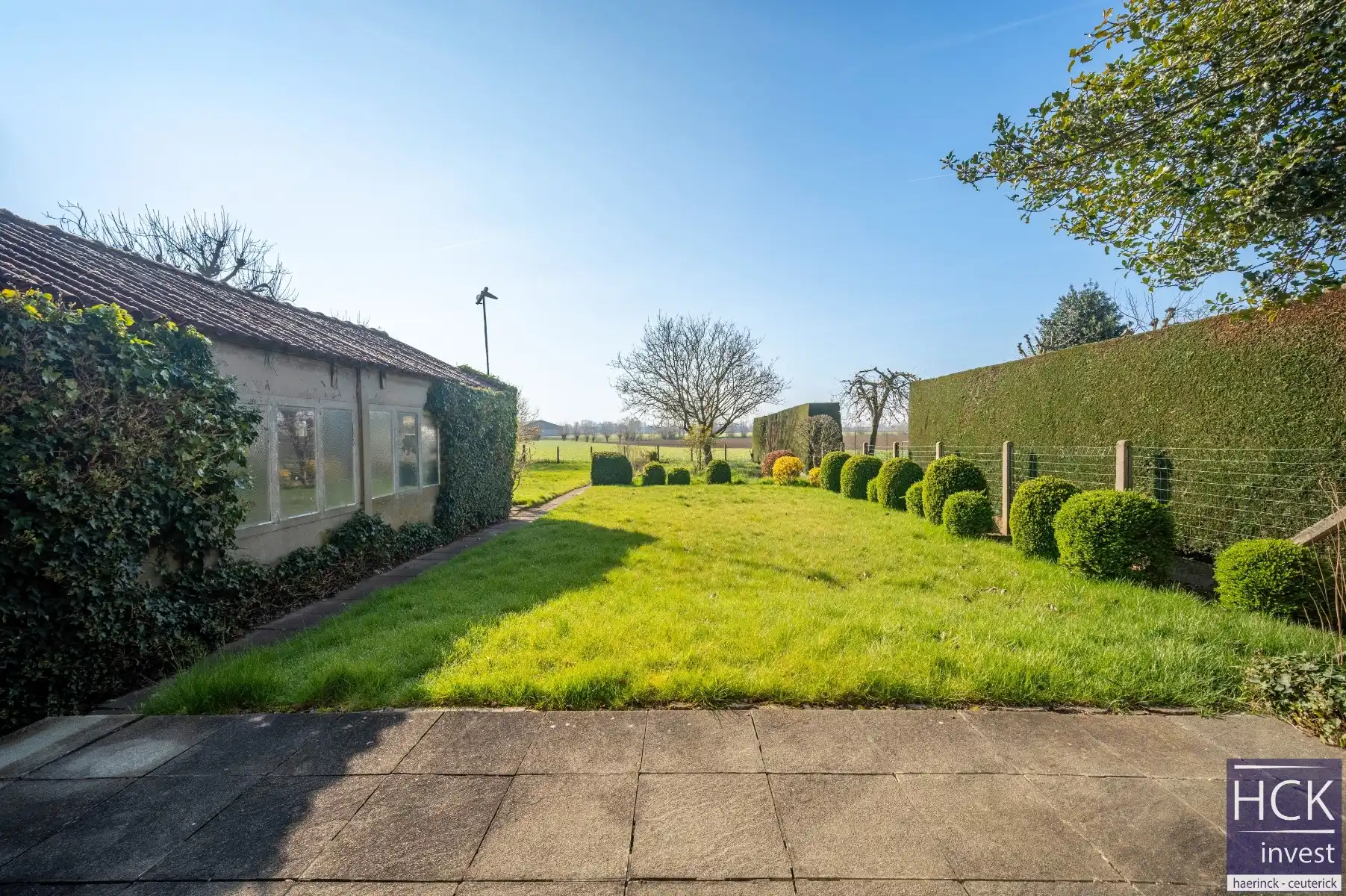 WAREGEM -  Knappe alleenstaande woning op 750m², met prachtig vergezicht !! foto 14