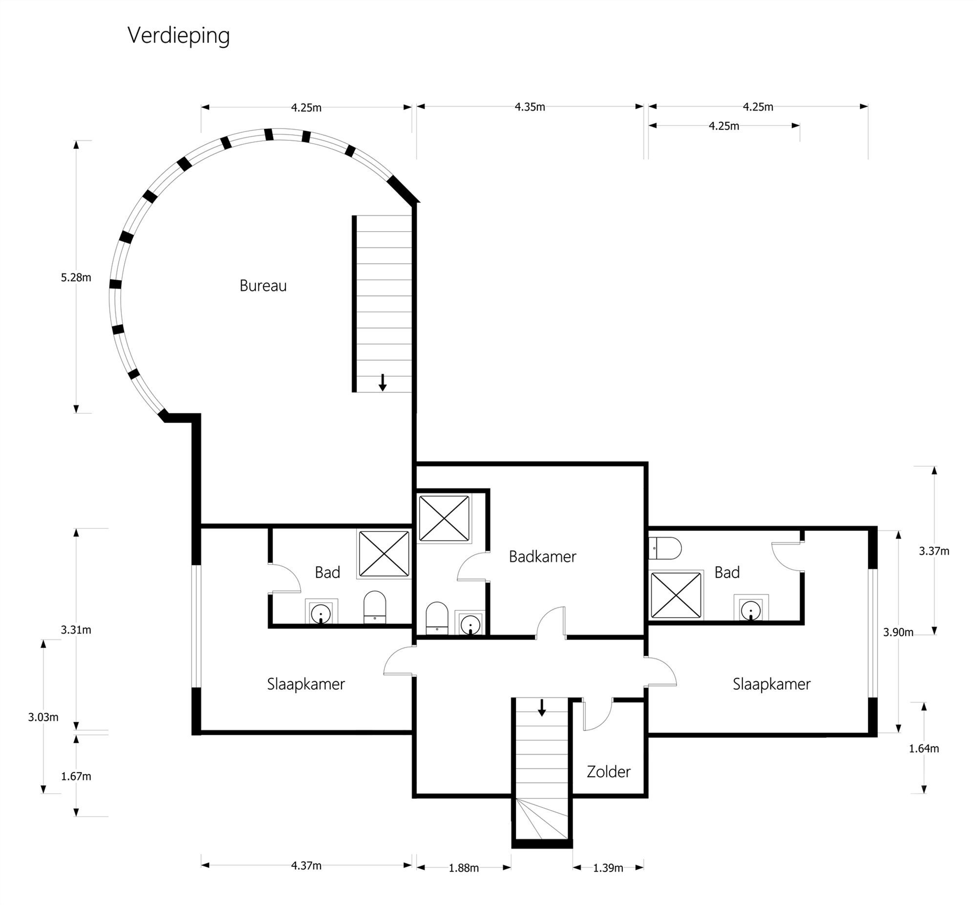 RUIME, GERENOVEERDE WONING MET 5 SLPKS EN 5 BADKAMERS foto 38