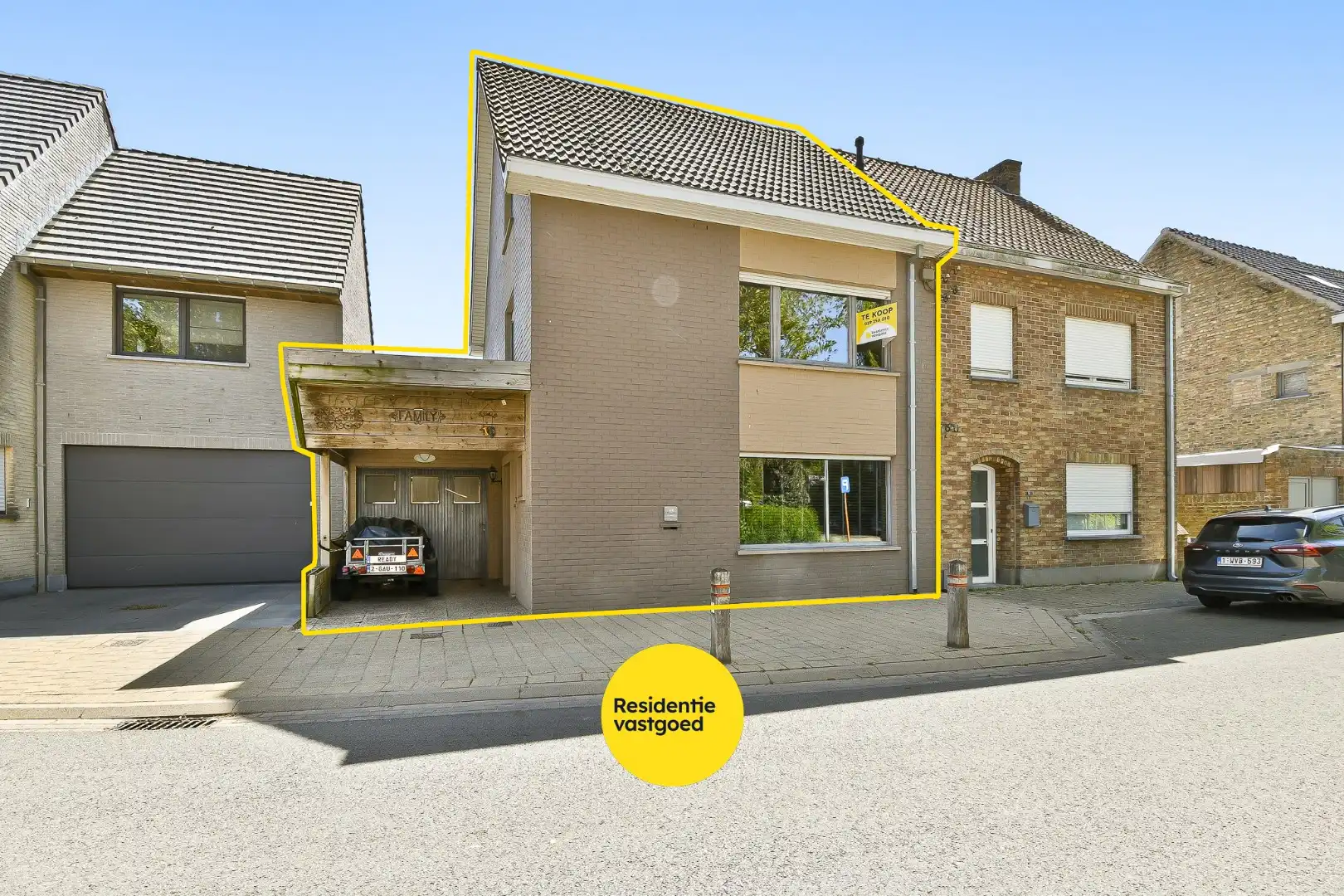 Hoofdfoto van de publicatie: Woning met drie slaapkamers, garage en zonnige tuin