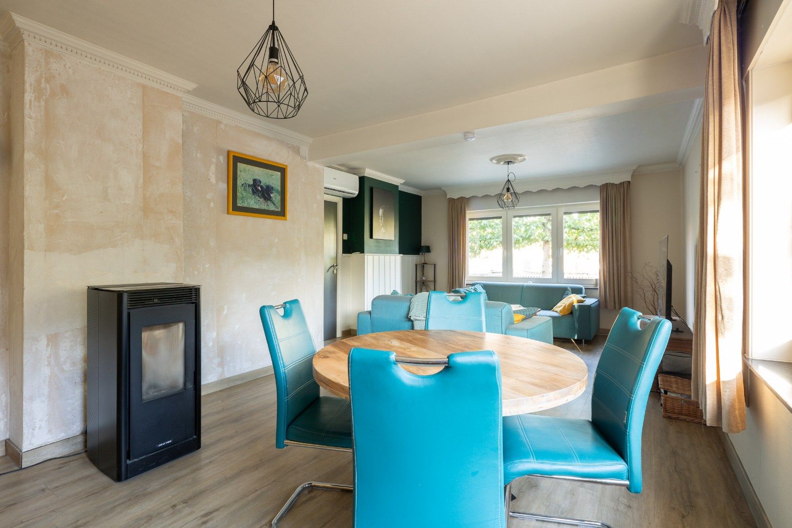 Vrijstaande woning met prachtige groene ligging te koop! foto 6