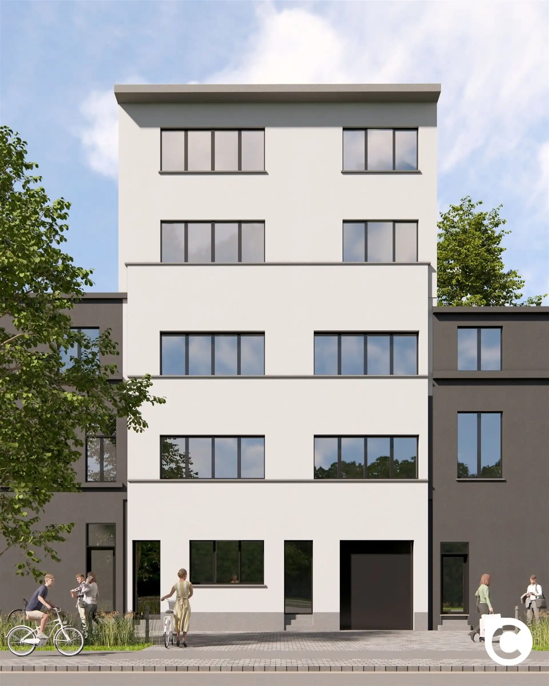 Hoogwaardig gerenoveerd 2 slpk app met terras foto 17