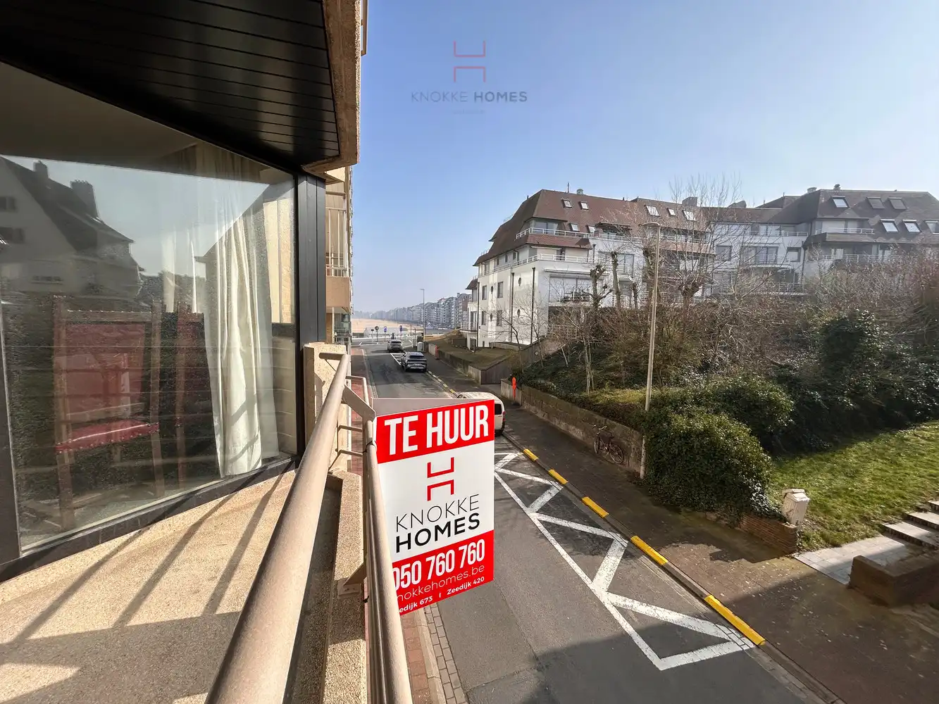 Zuidgericht appartement met zonnig terras te Duinbergen foto 2