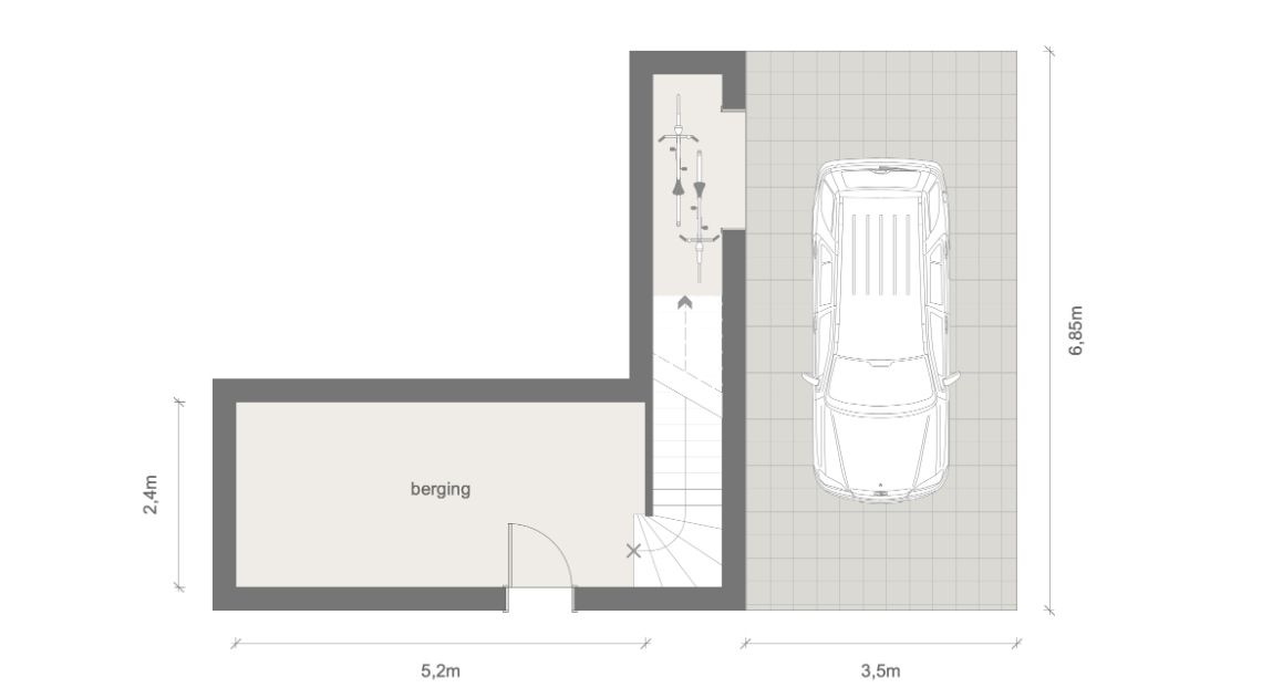 Prachtig appartement, 2 slaapkamers, rustig gelegen op wandelafstand van het centrum foto 8