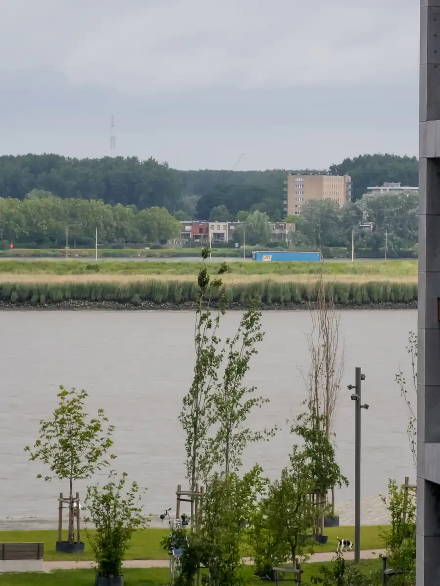 1-slaapkamerappartement met terras & zijdelings Scheldezicht foto 7