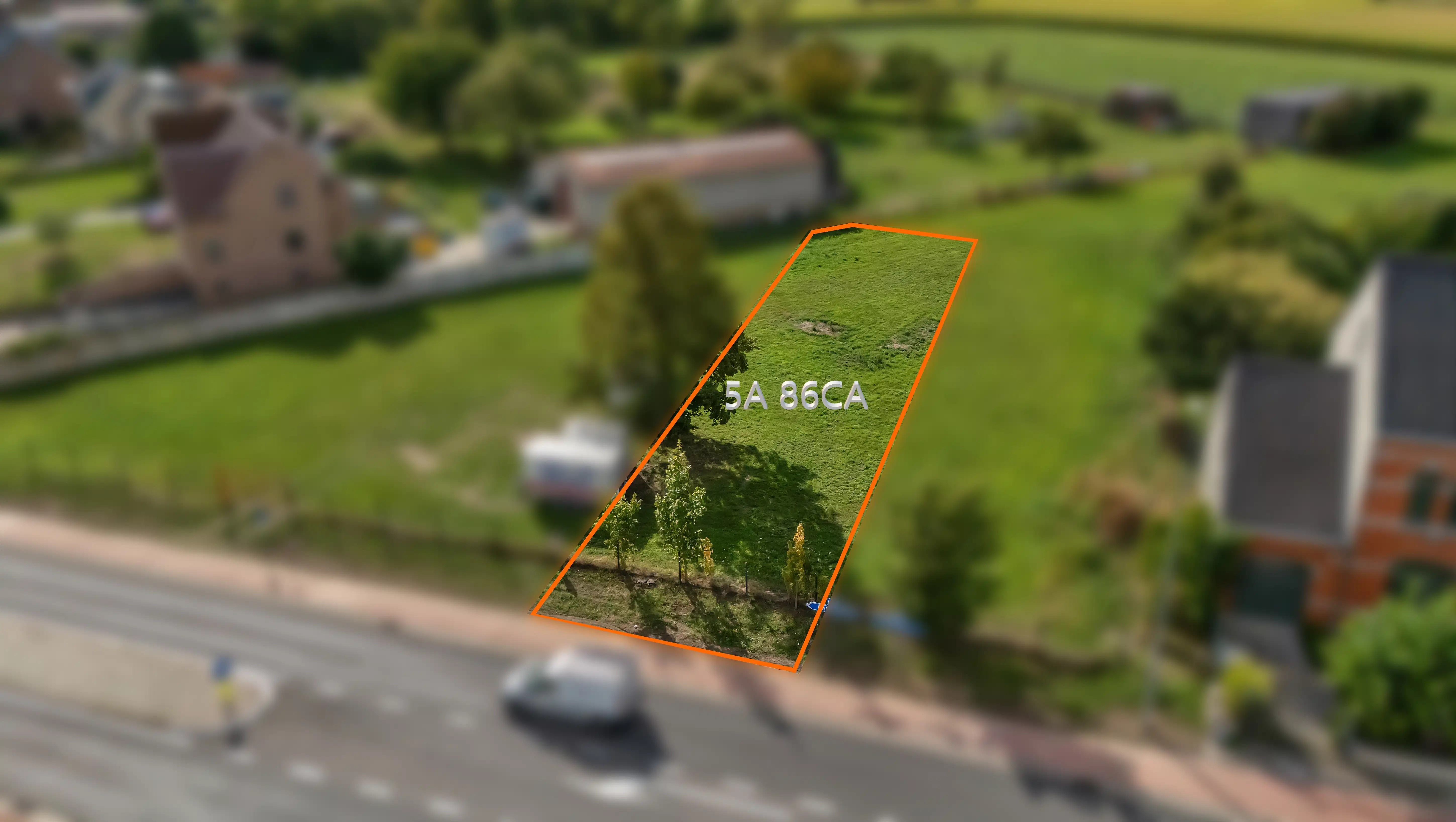 Bouwgrond voor HOB op strategische ligging foto {{pictureIndex}}