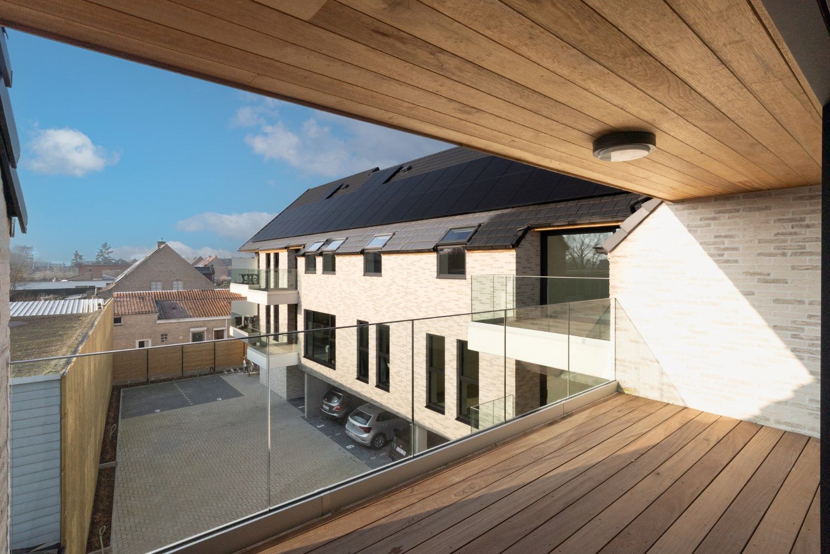 Gezellig nieuw dakappartement met 1 slaapkamer en terras op de tweede verdieping, in Residentie Escautval. foto 9