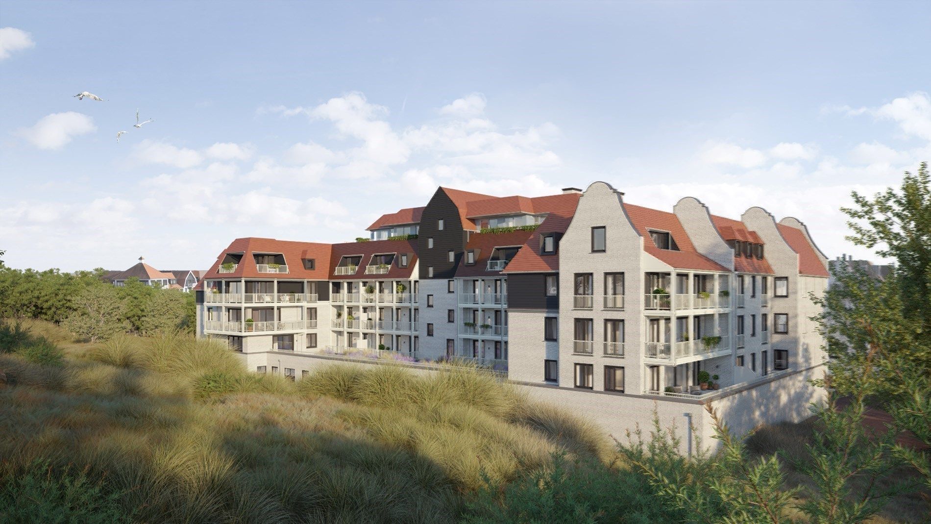 "Moderne villa-appartementen met terras aan de Zeedijk in Cadzand - Residentie Duinhof-Noord" foto 5