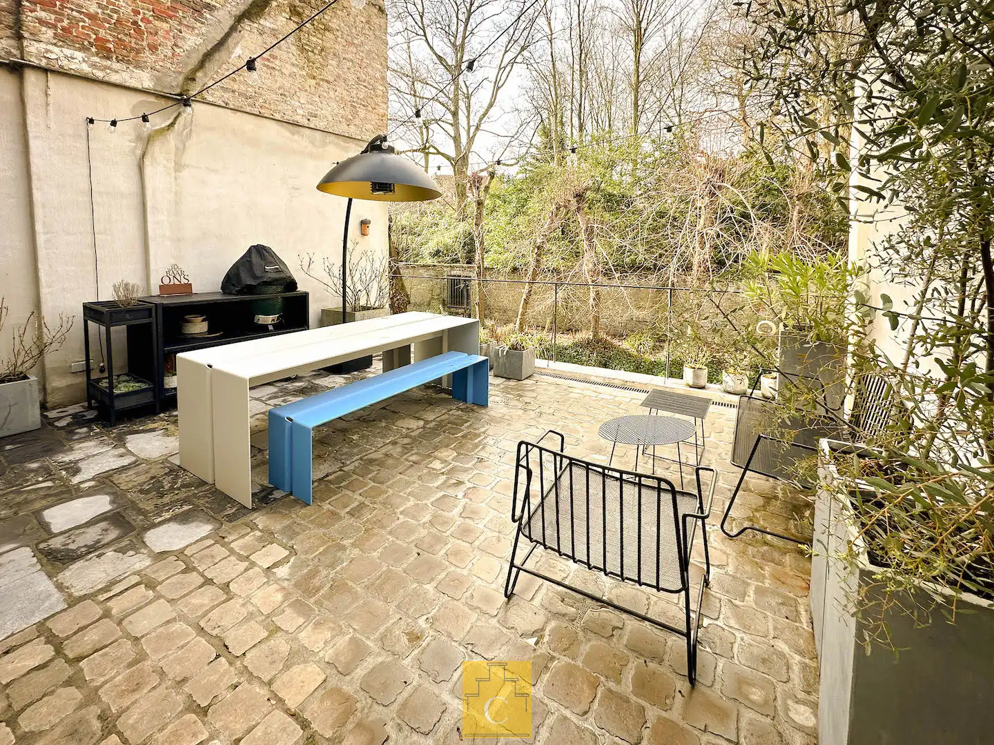 exclusief trapgevelhuis met lift en terras en tuin aan de rei nabij Sint-Jakobskerk en palend aan het Sebrechtspark foto 10