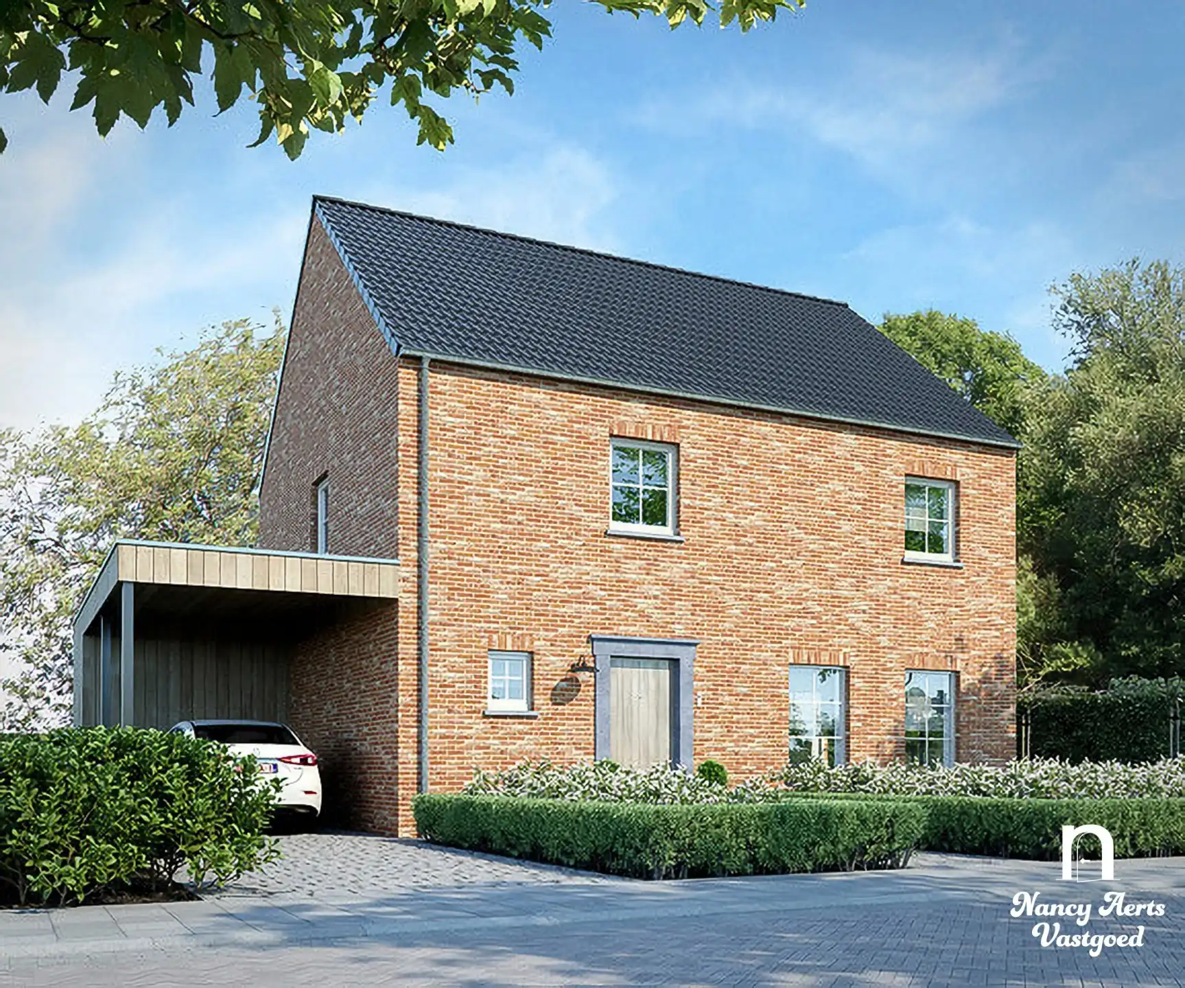 Bouwproject met woningvoorstel, realiseer jouw thuis op maat foto {{pictureIndex}}