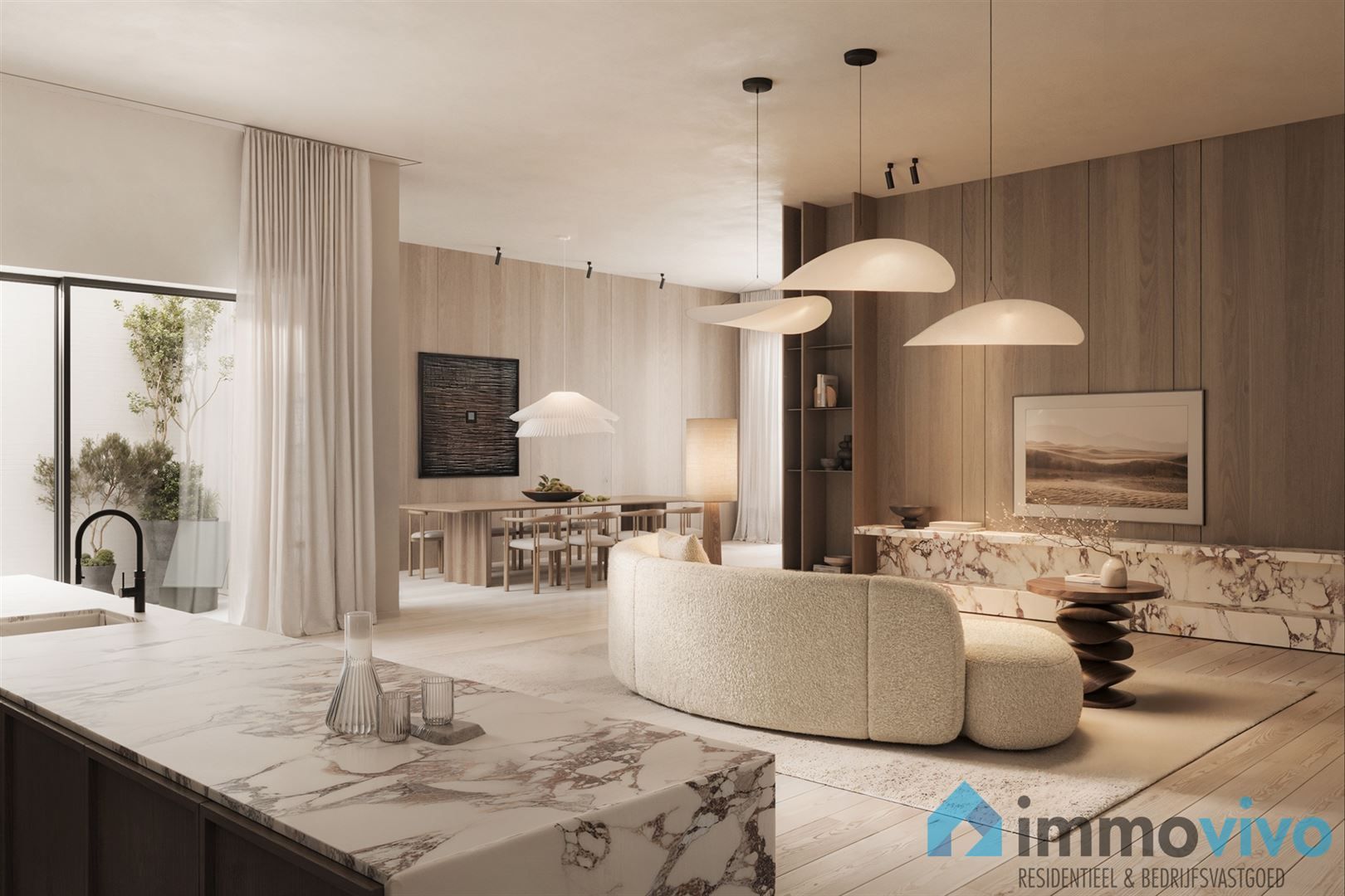 Kasteelloft van 128 m² vol authenticiteit met 2 terrassen foto 2