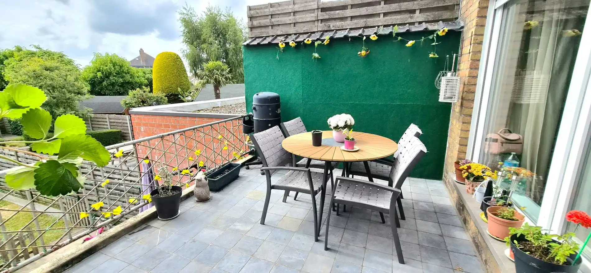 Sint Michiels: Bel-etage woning met 3 slpk en grote tuin foto 11