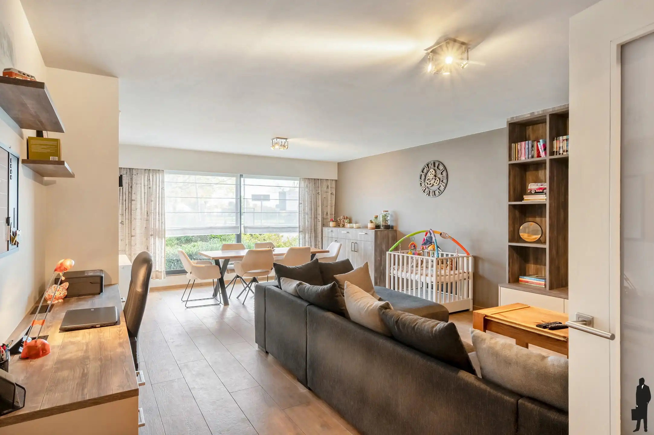 Prachtig gelijkvloers appartement met tuin foto 11