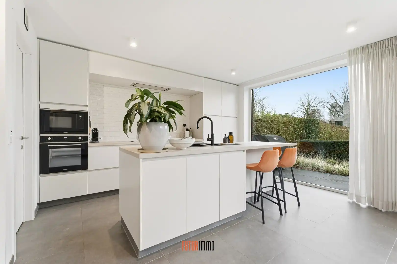 Moderne half open woning in Oekene foto 6