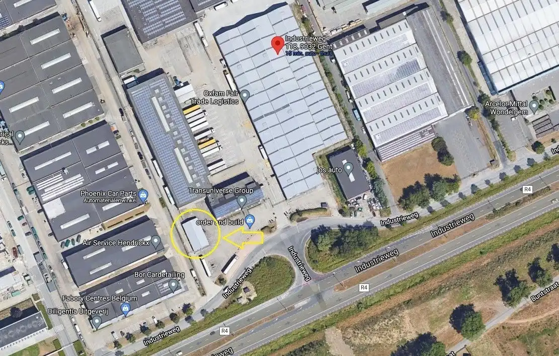 Alleenstaand kantoor te huur langs R4 te Wondelgem foto 11