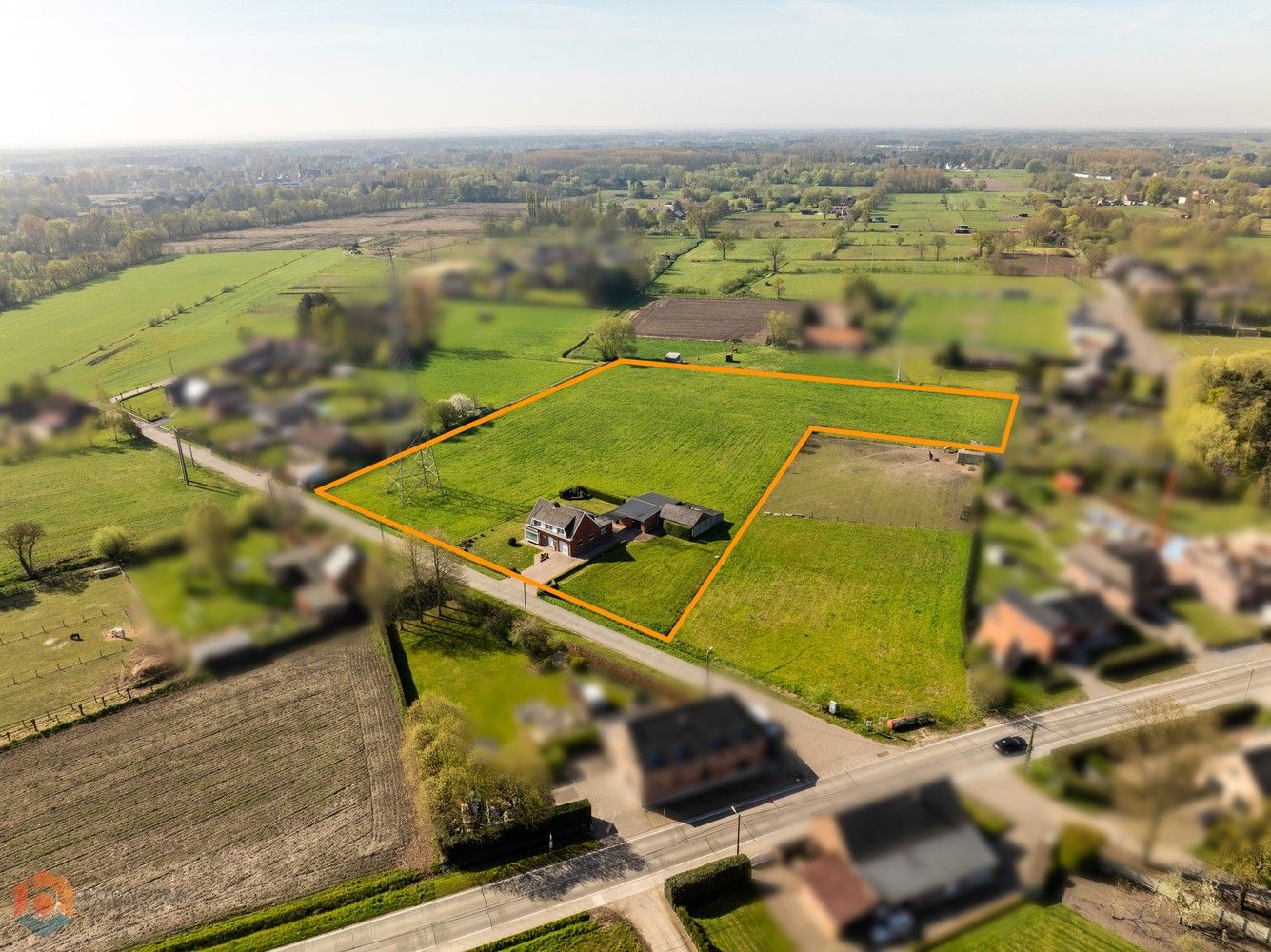 Hoofdfoto van de publicatie: Woning met 3 (mogelijks 4) slpkrs en bijgebouw op 1,53 ha te Putte