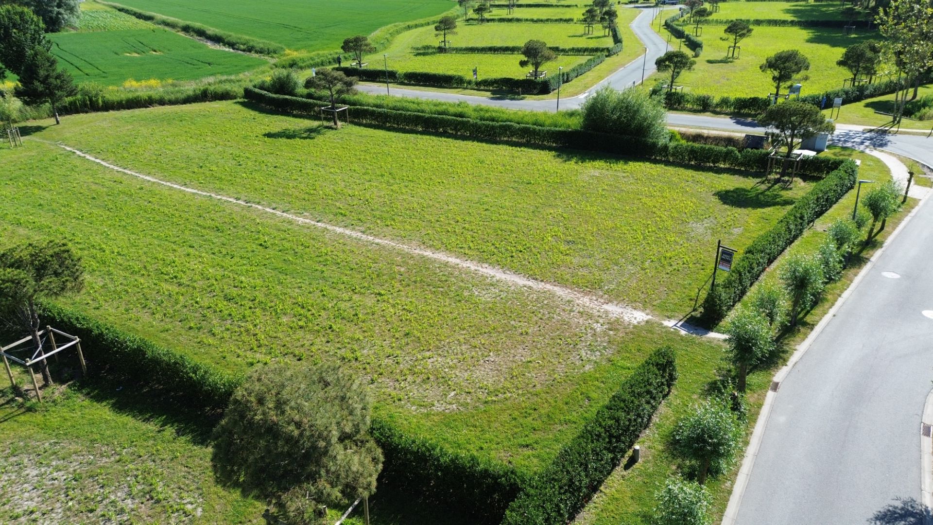 Prachtig bouwlot met zicht op de velden - Lot 4.19 foto 3