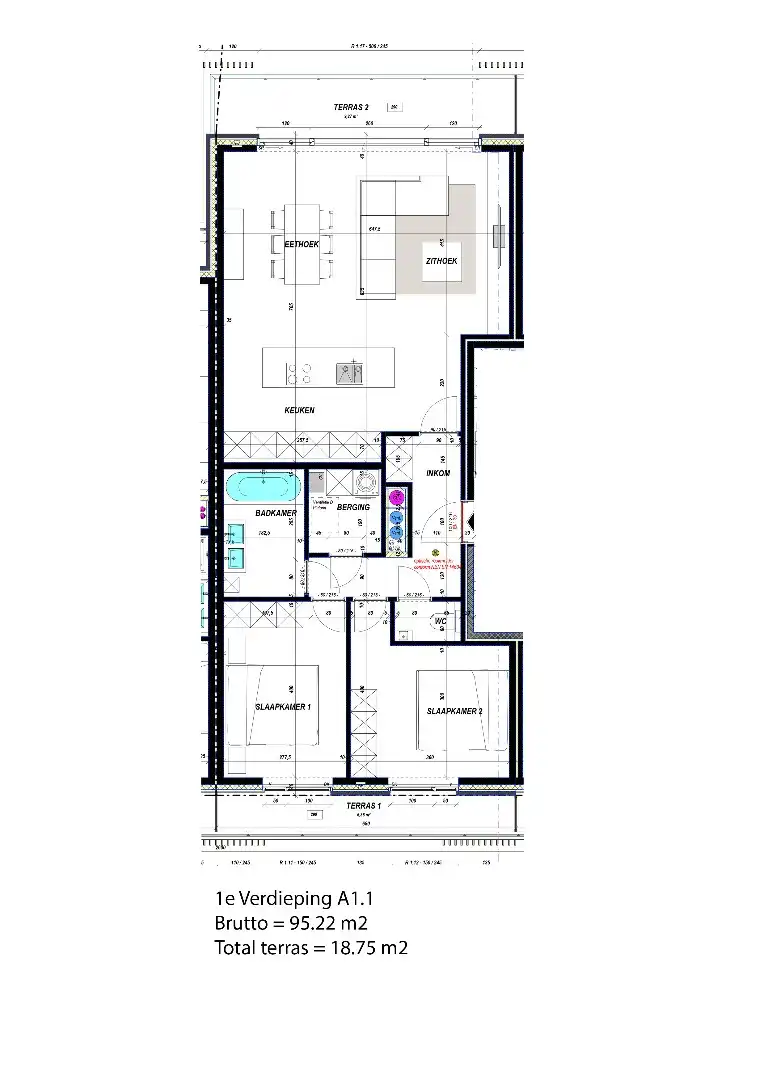 Nieuwbouwappartement A1.1 VD +1 foto 16