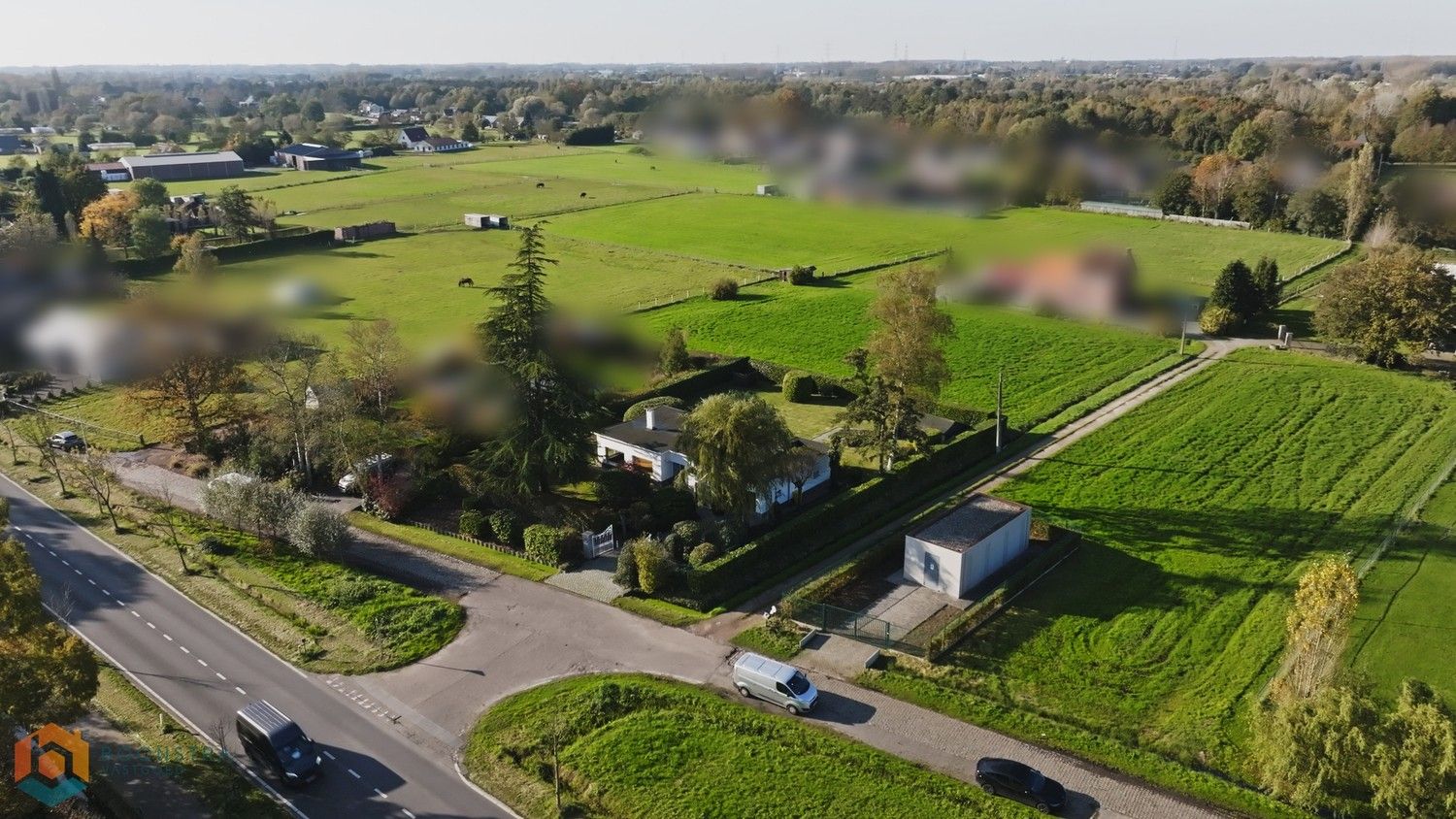 Gelijkvloerse woning met 3 slpkrs op perceel van 1638m² foto 28