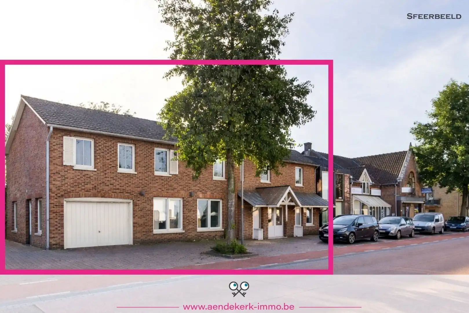 Woning met handelsruimte in het centrum van Kinrooi foto {{pictureIndex}}