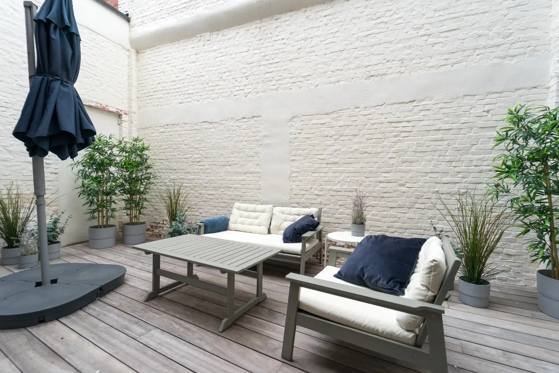 Ruime woning met bureel op gelijkvloers & 4 terrassen in hartje Gent foto 4