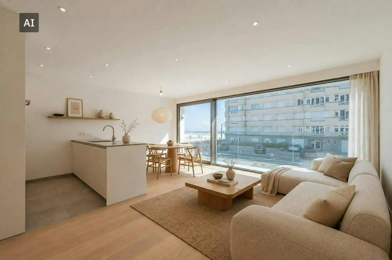 Nieuwbouw appartement met zeezicht te koop in Knokke foto 3