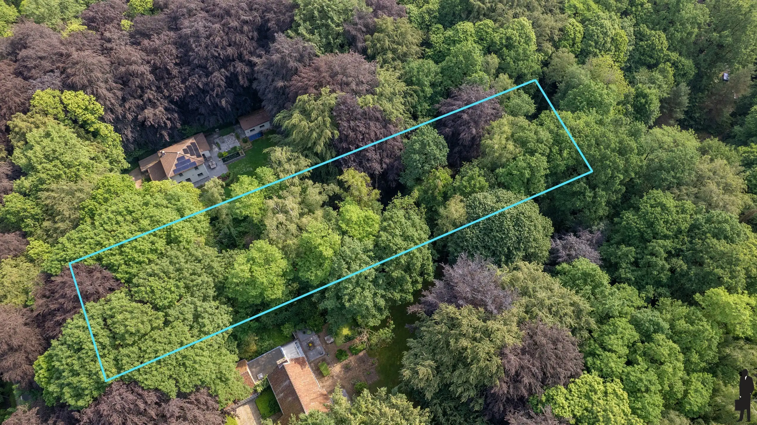 Exclusieve bouwgrond van ca. 3.300 m² in groene woonbosomgeving te Heide foto 5
