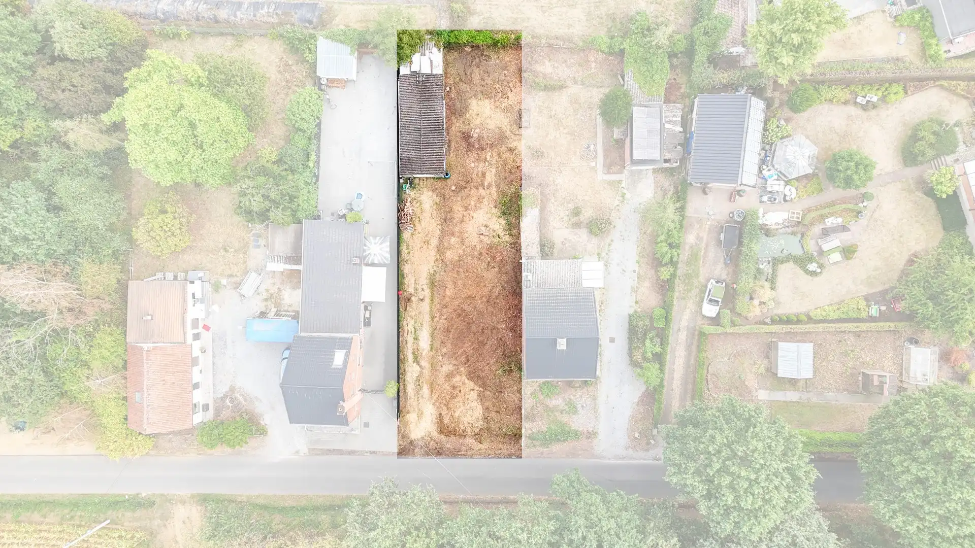 Rustig gelegen bouwgrond van 591 m² voor halfopen bebouwing in Paal foto 3