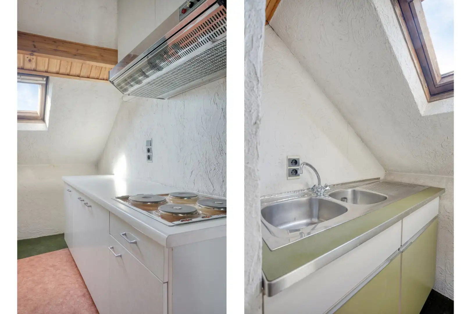 Ruim appartement met bovenliggende studio en garage foto 18
