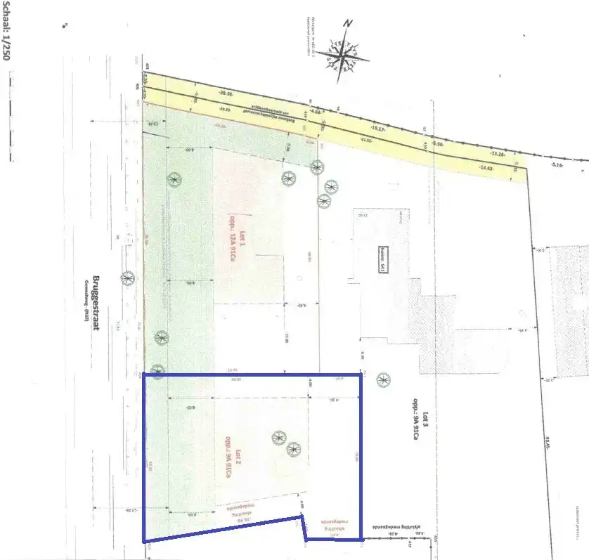 Projectgrond voor woonst/vrije beroepen/kantoor in Menen foto 2