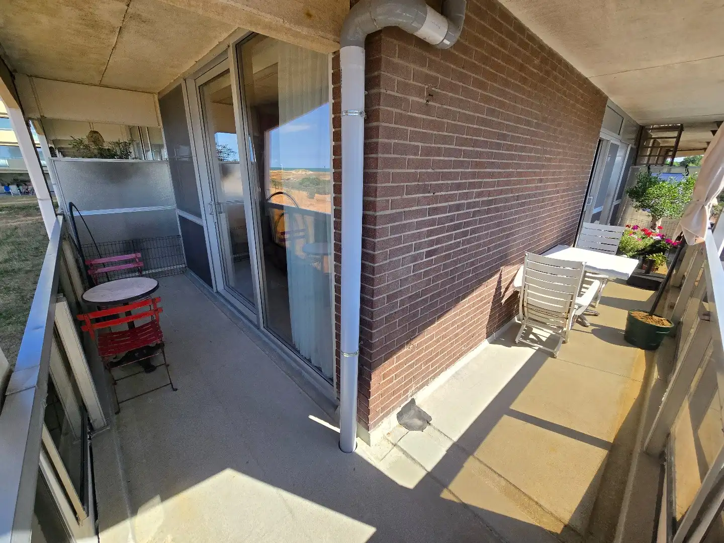 Hoekappartement met zeezicht 1 slpk + slaaphoek  foto 17