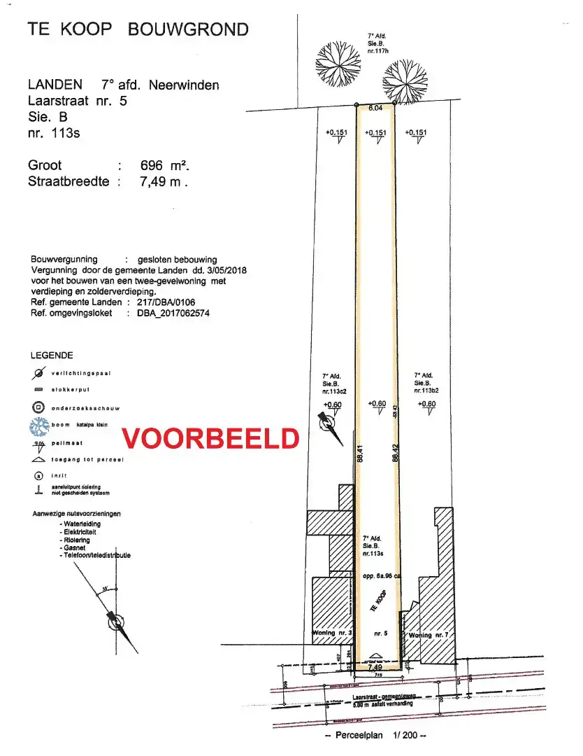 Bouwgrond gesloten bebouwing van 6a 06ca foto 7