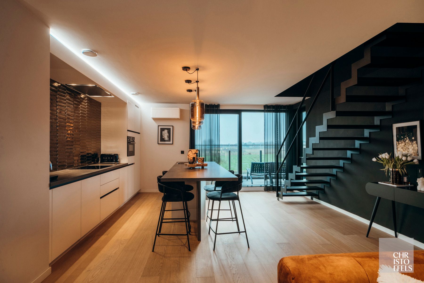 Exclusief penthouse (145 m²) met 3 slaapkamers, zuidelijk terras en landelijk uitzicht! foto 2
