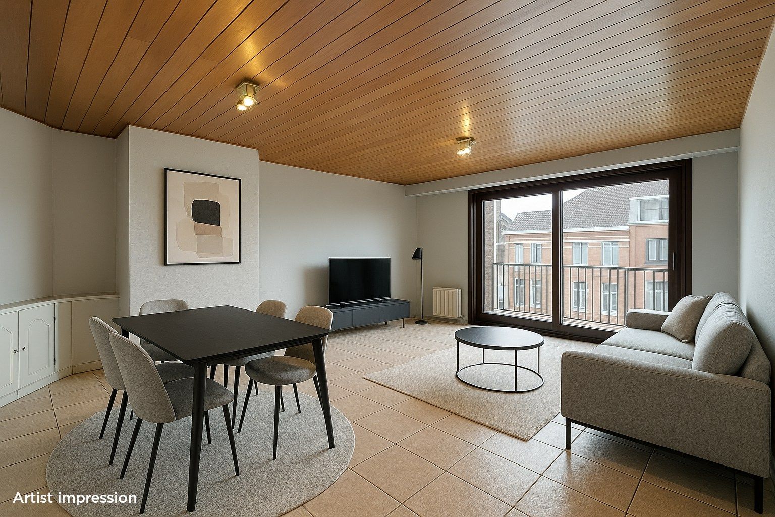 2-slaapkamerappartement met autostaanplaats foto {{pictureIndex}}