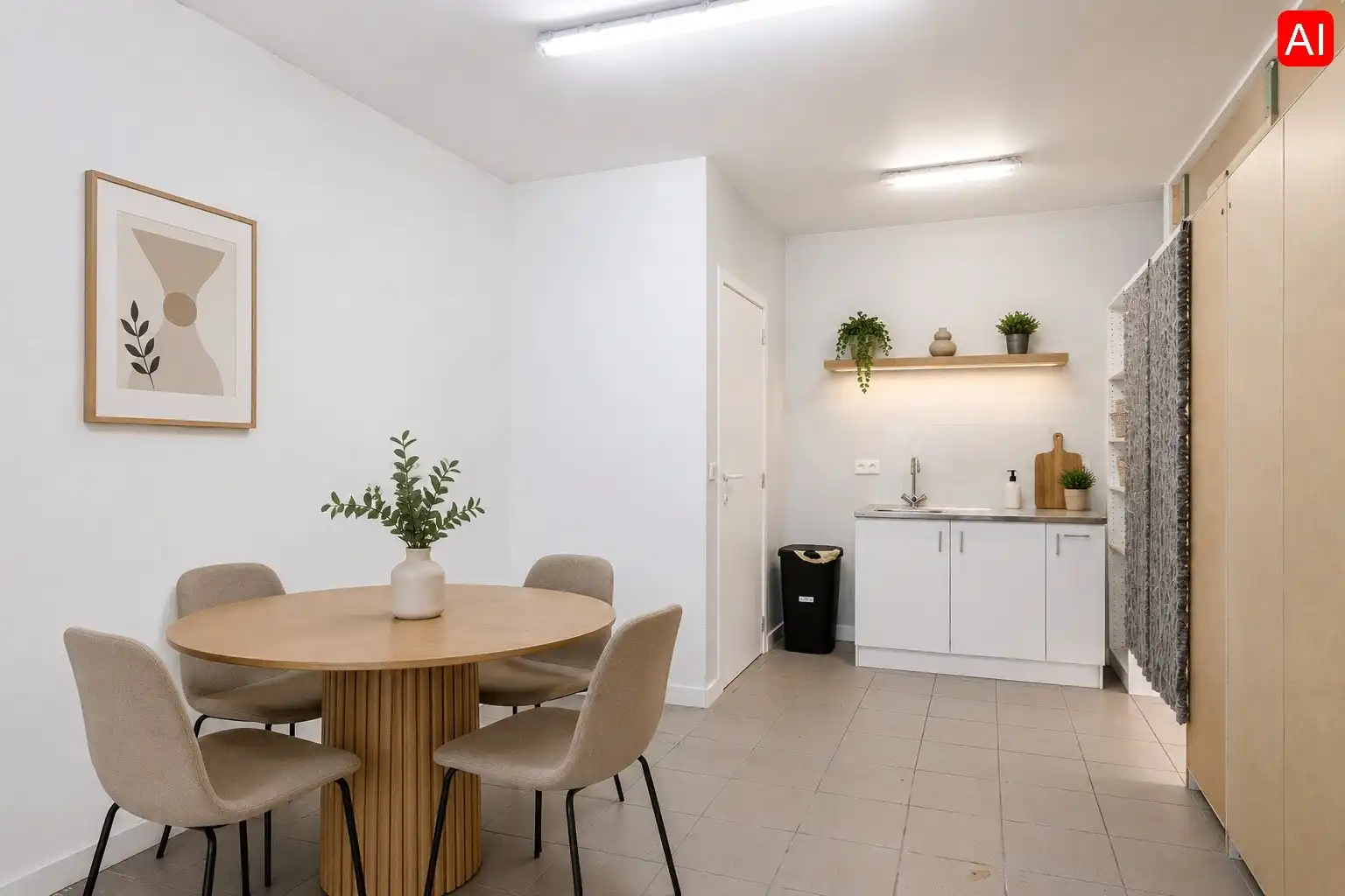 INSTAPKLAAR HANDELSPAND (65 m²) IN HET CENTRUM VAN PITTEM foto 7