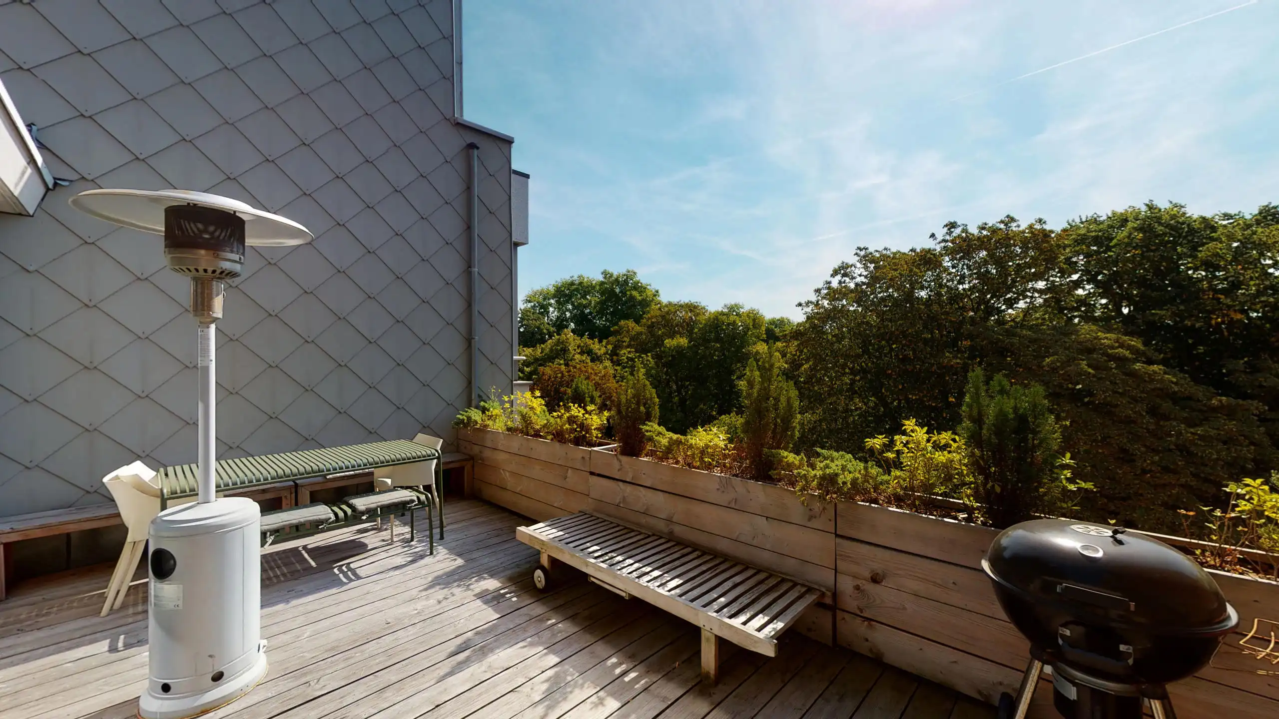 Gemeubelde penthouse met twee schitterende terrassen foto 3