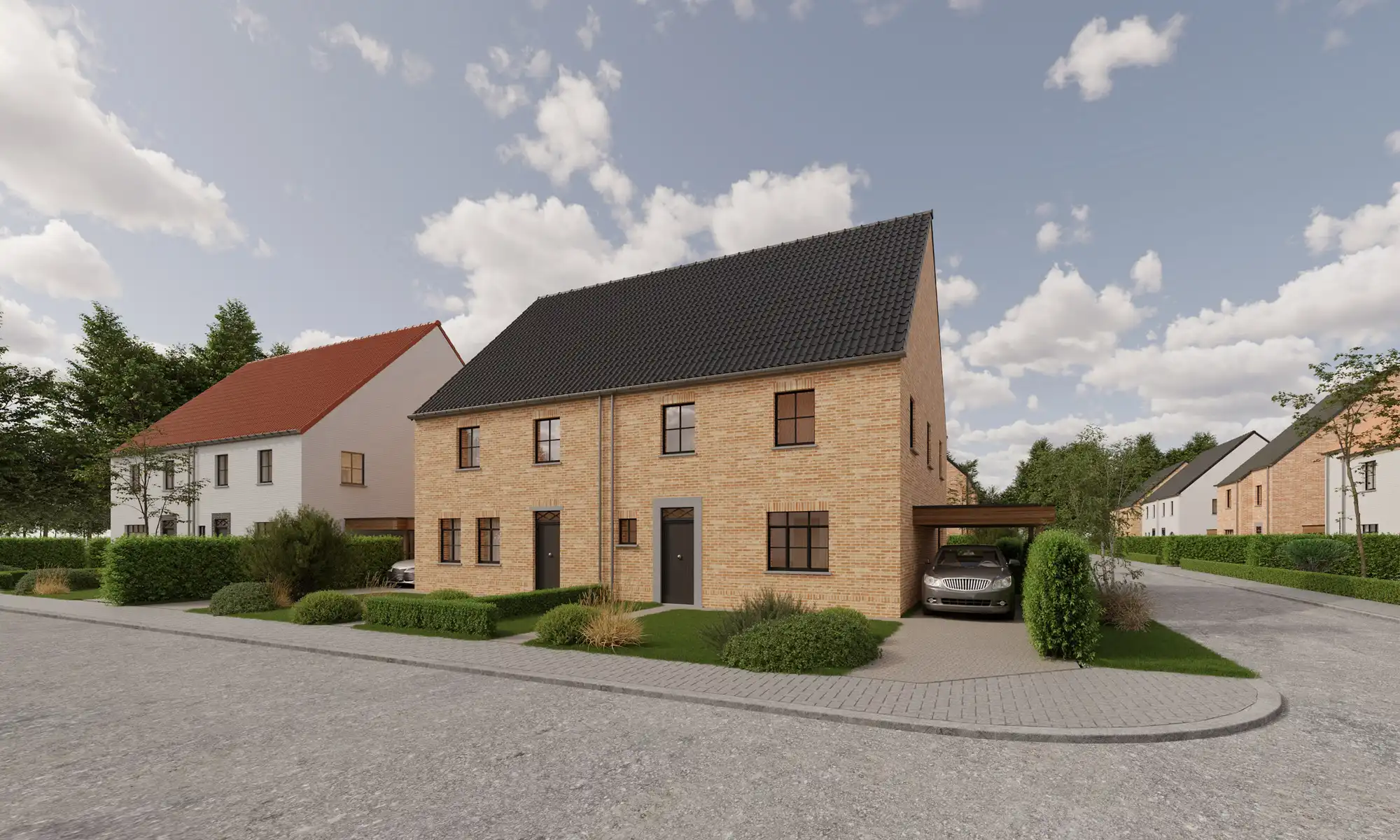 Rustig gelegen verkaveling vlakbij het centrum van Gistel. foto 3