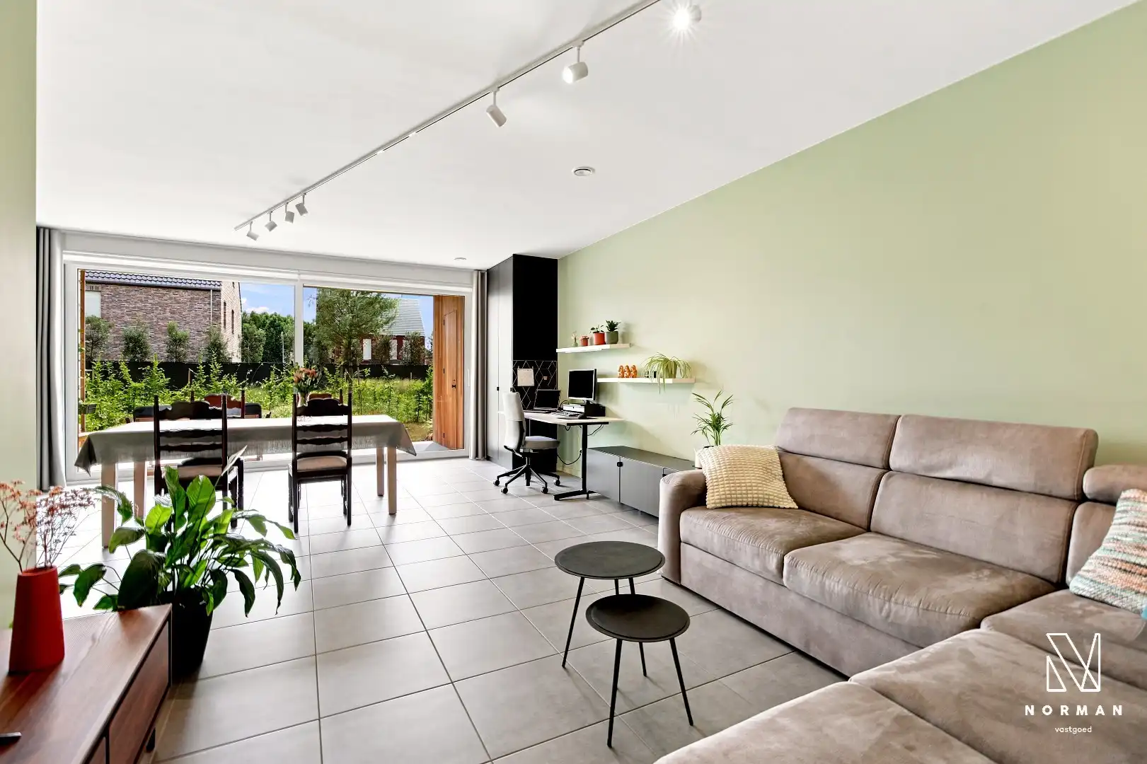 Recent gelijkvloers appartement met 1 slk, tuin en ondergrondse staanplaats te koop in Harelbeke foto 5