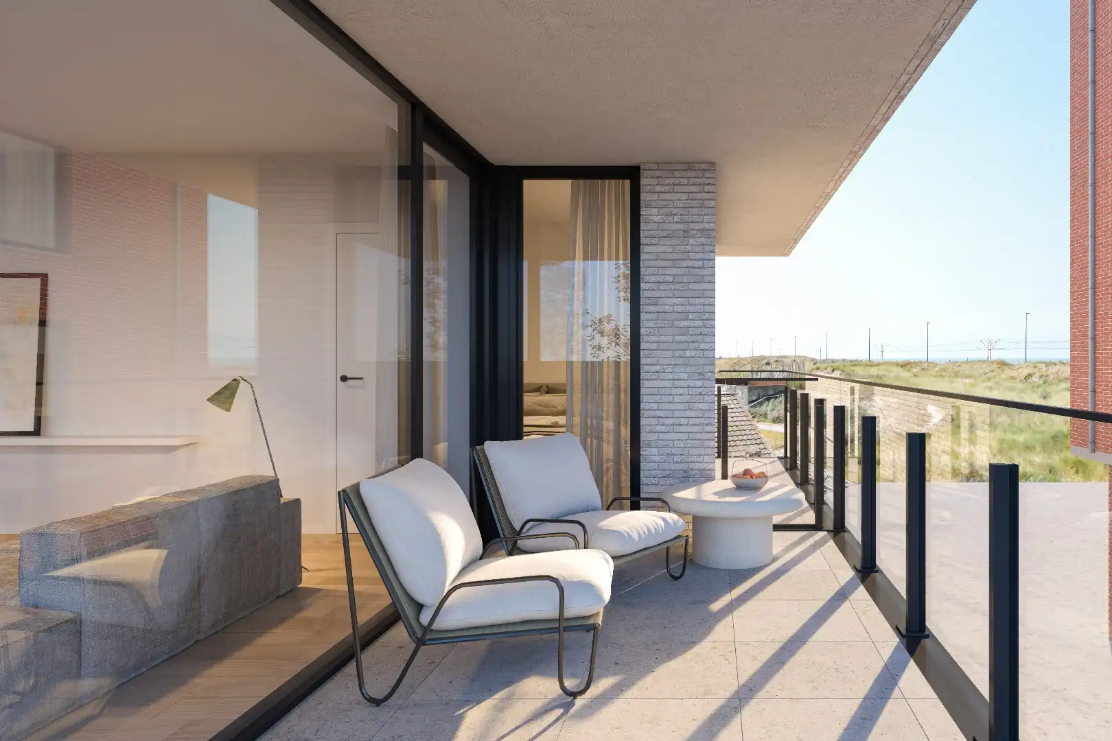 Exclusief nieuwbouwappartement met zonneterras en duin- en zeezicht! foto 3