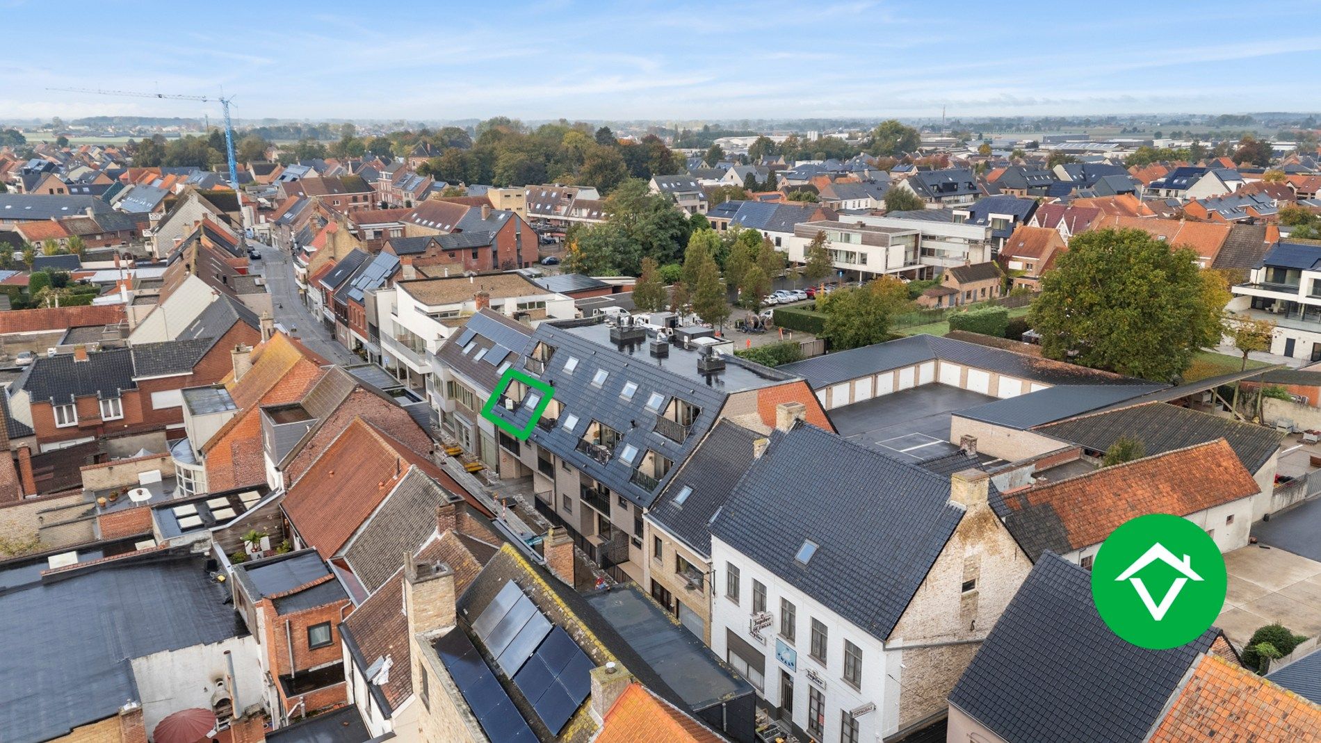 Recent en energiezuinig appartement (label B) op een boogscheut van de markt van Koekelare foto 2