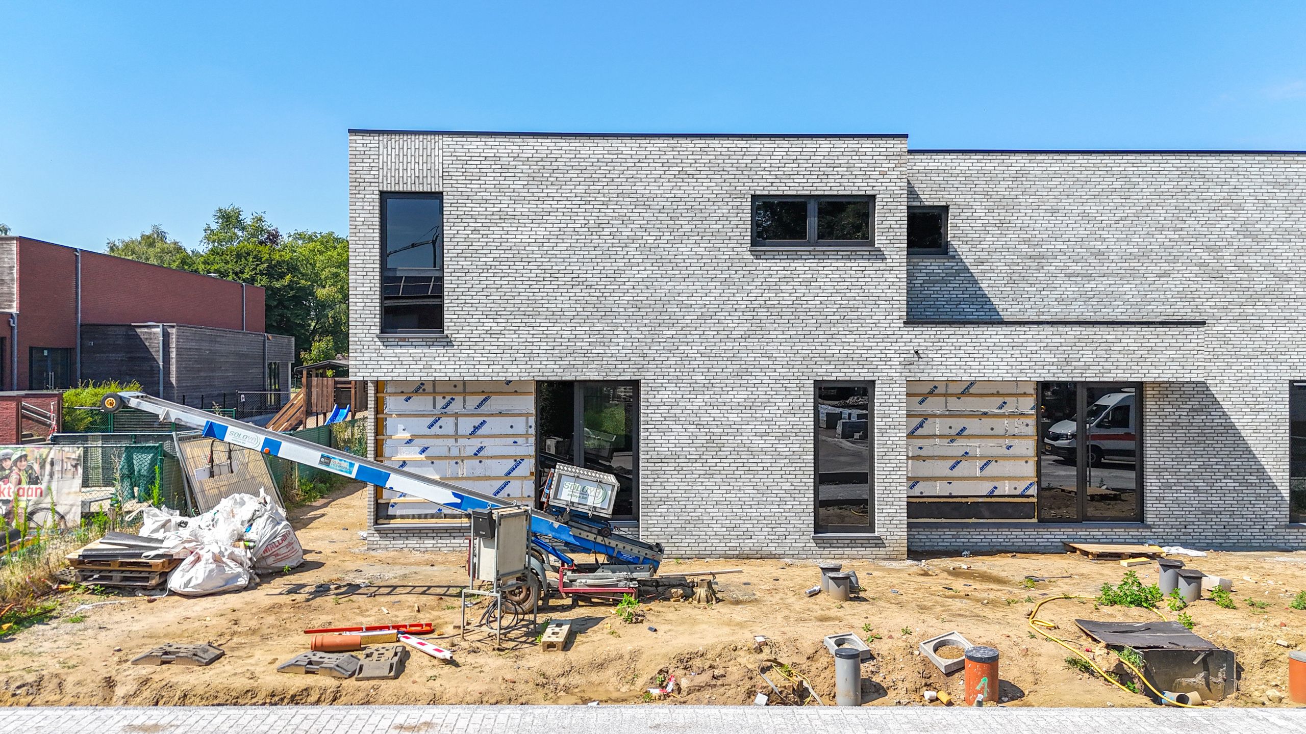 Moderne casco woning met 4slpks en bureauruimte in Boekt! foto 4