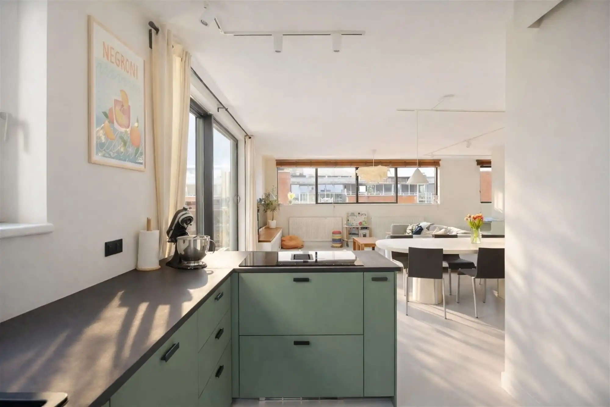 Penthouse met 2 terrassen (40m²) te Pulhof in Berchem foto 7