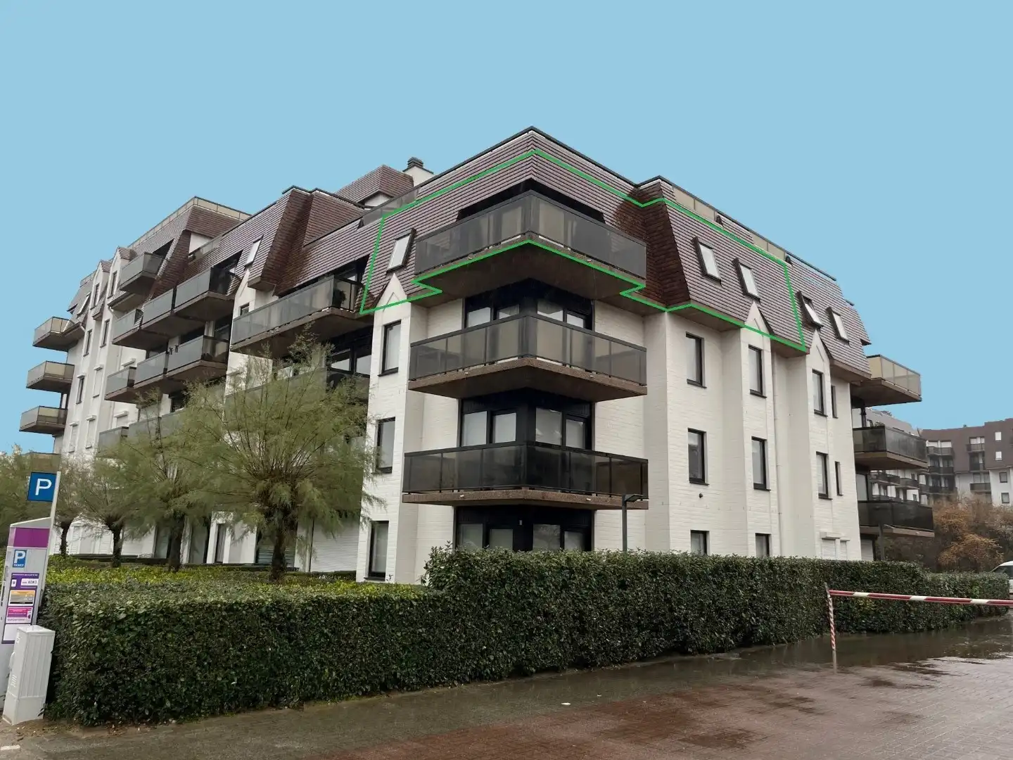 Verzorgd 2-slpk-app. nabij St-Idisbald + zonnig terras met lateraal zeezicht  foto 20