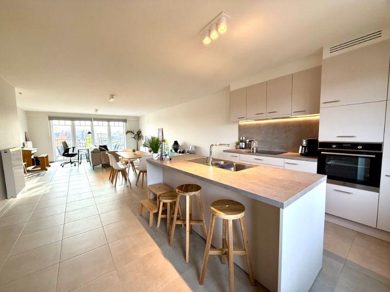 Recent duplex appartement met 2 slaapkamers en terras foto 8